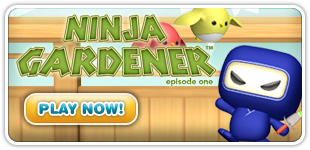 Ninja Gardener - Flash Web Game